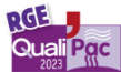Logo certification QualiPac 2023 - Sanithermelec